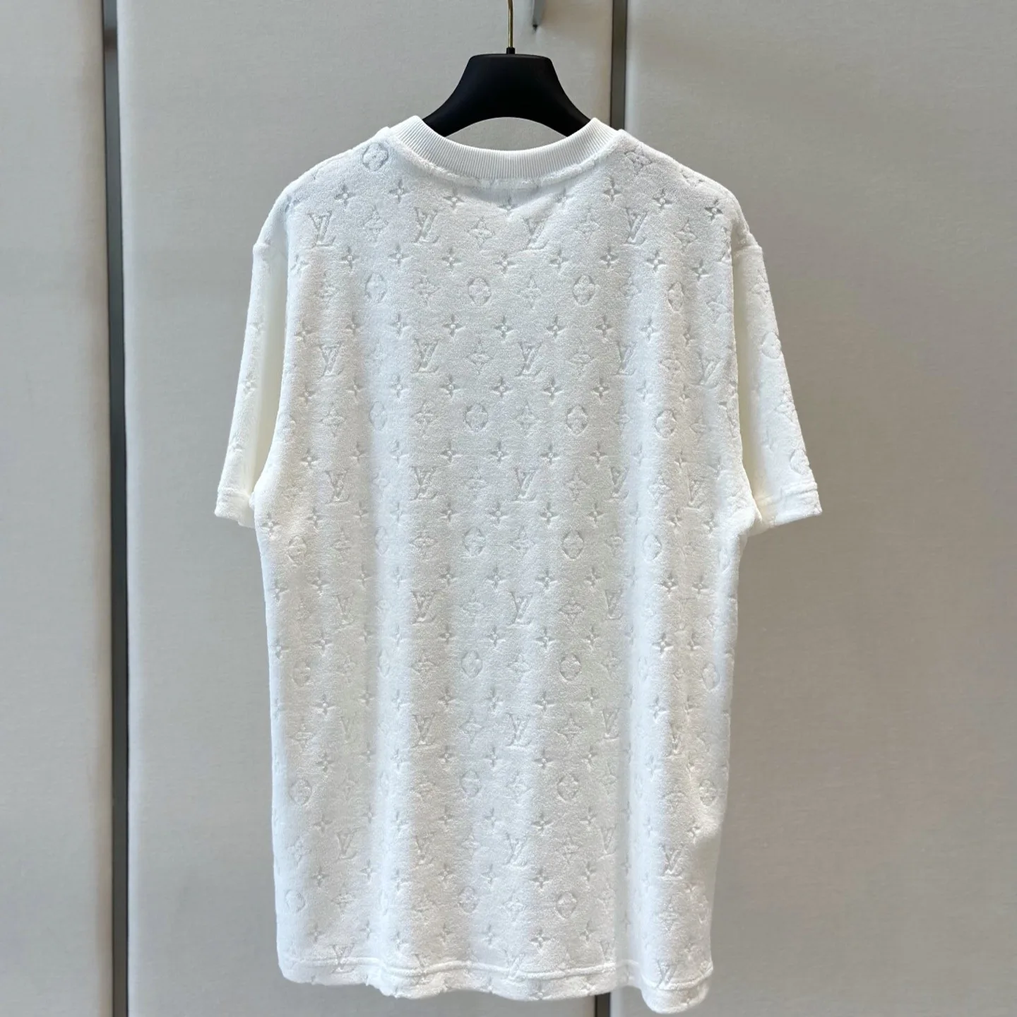 Louis Vuitton Monogram Toweling Effect T-Shirt White - Image 3