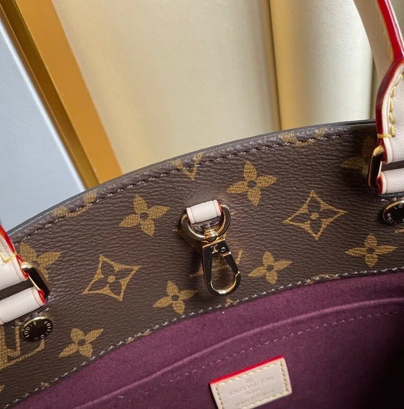 Louis Vuitton Montaigne MM Monogram Canvas Brown - Image 4