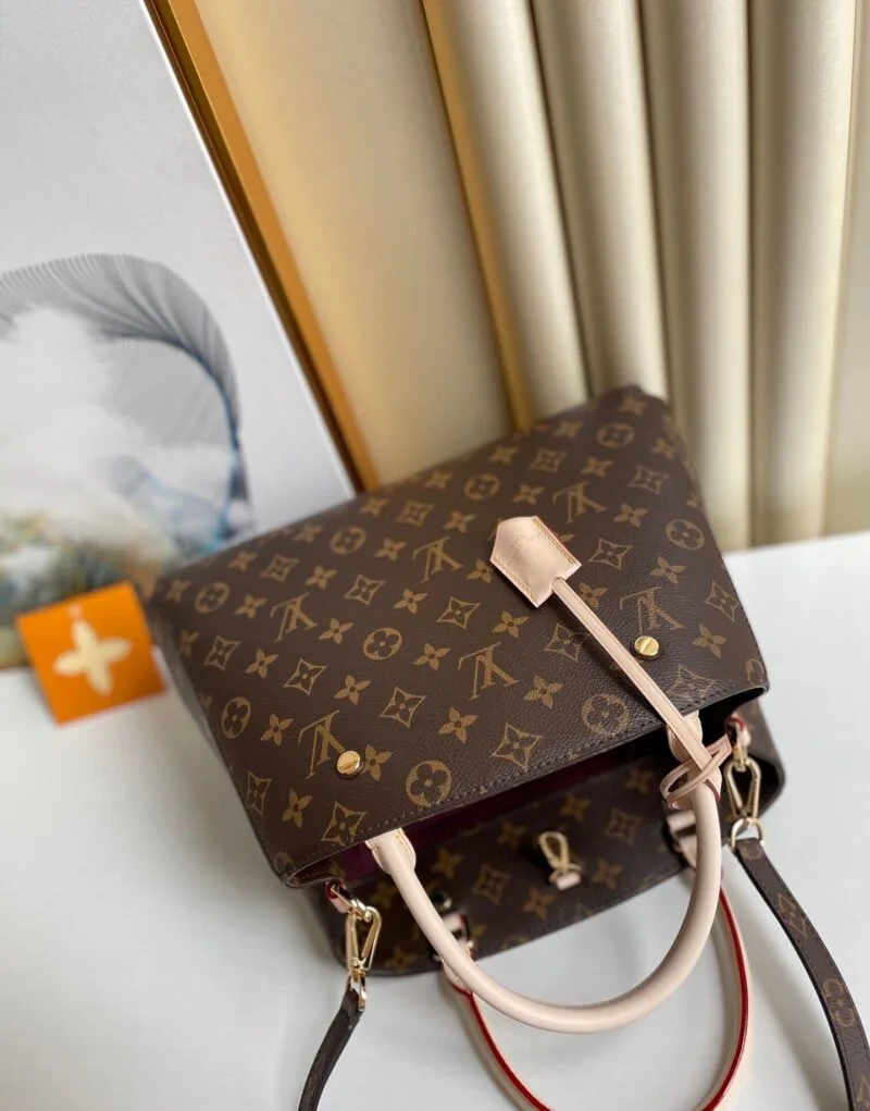 Louis Vuitton Montaigne MM Monogram Canvas Brown - Image 5