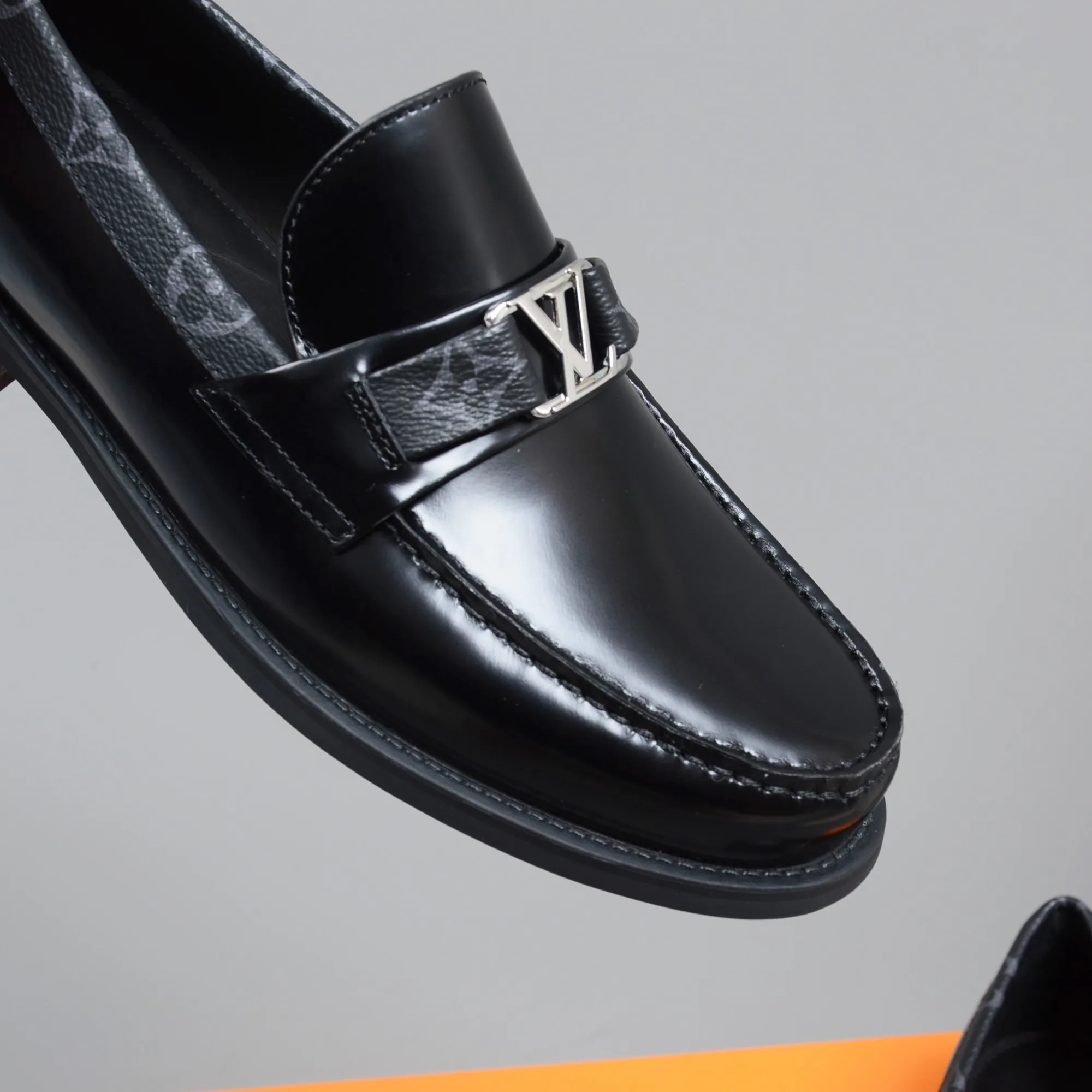 Louis Vuitton Monte Carlo Mocassin Monogram Canvas Black - Image 3
