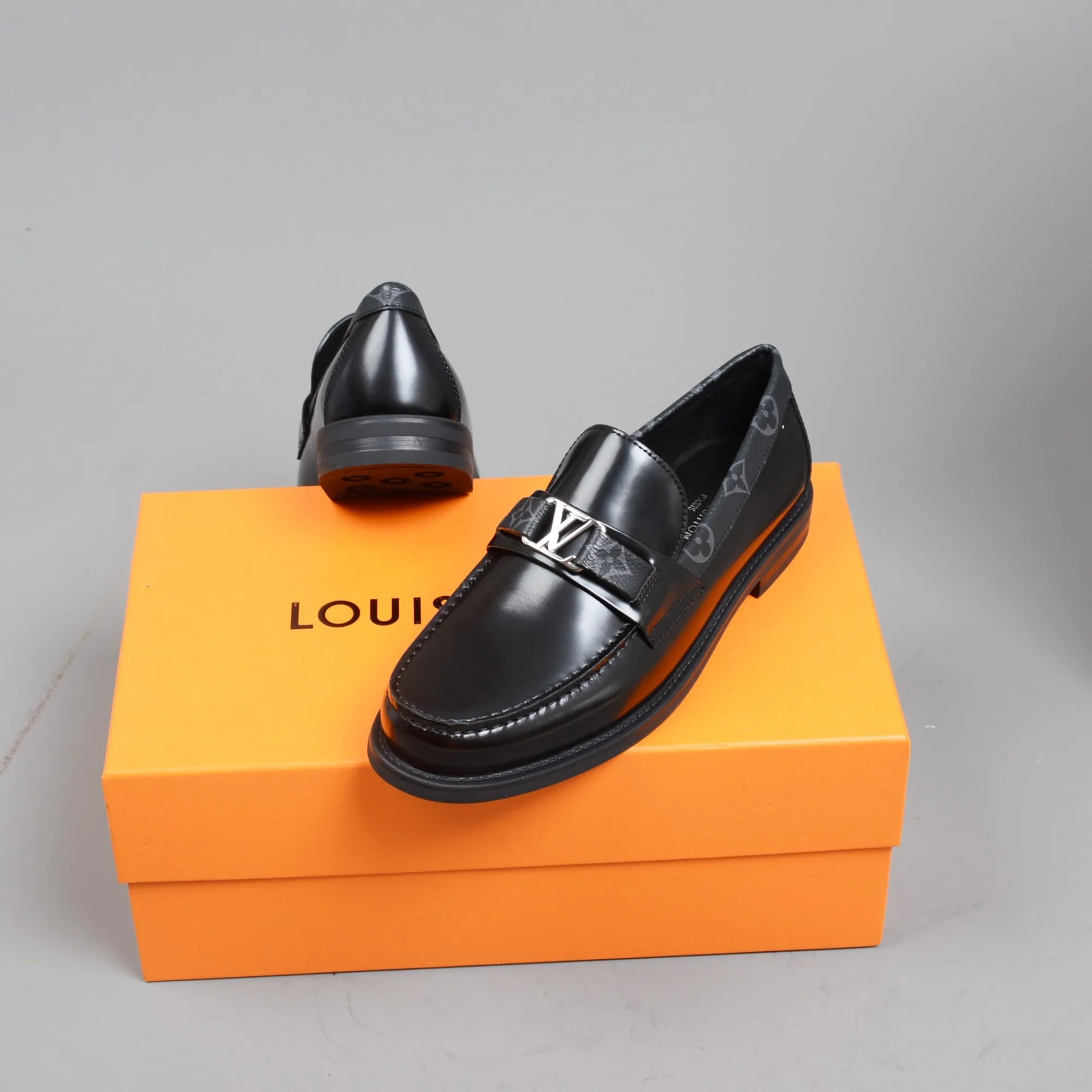 Louis Vuitton Monte Carlo Mocassin Monogram Canvas Black - Image 5