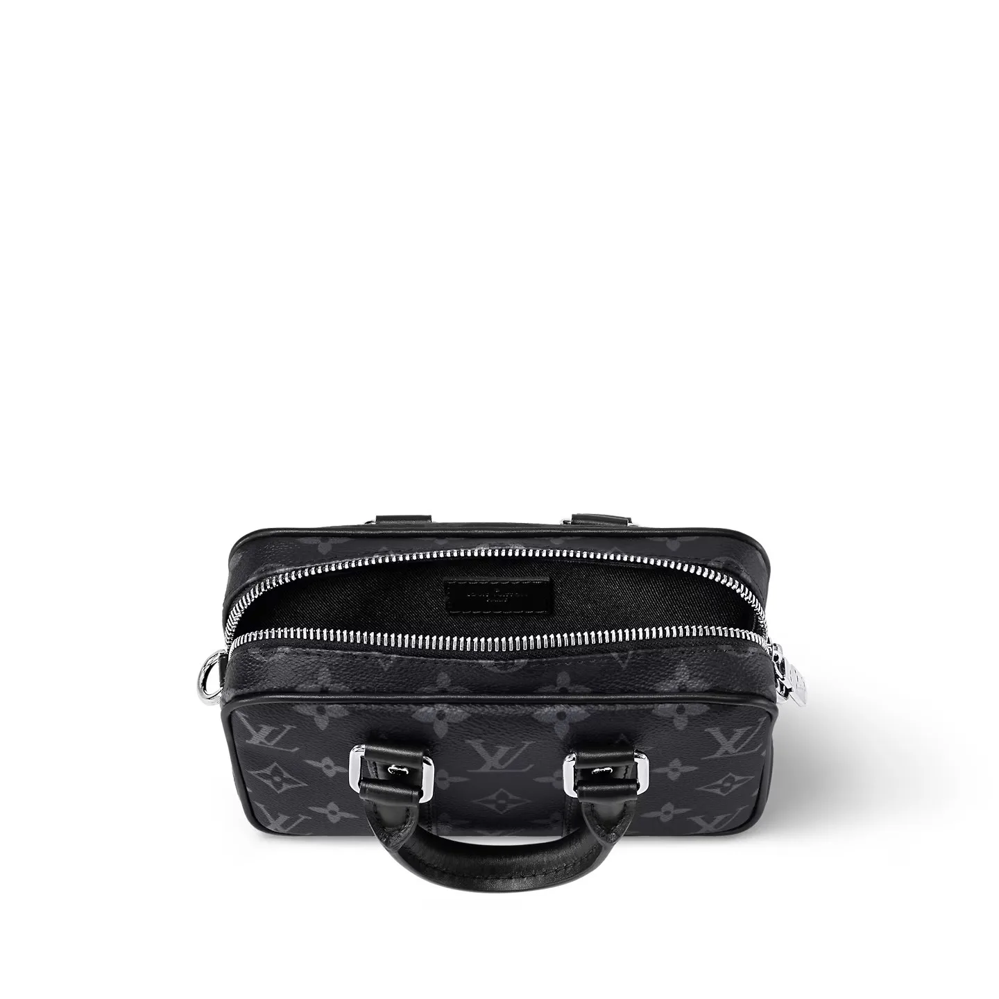 Louis Vuitton Nano Porte Documents Voyage Bag Black / - Image 4