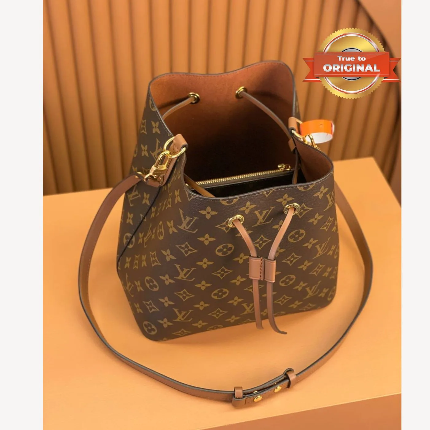 Louis Vuitton NeoNoe MM Brown / - Image 3