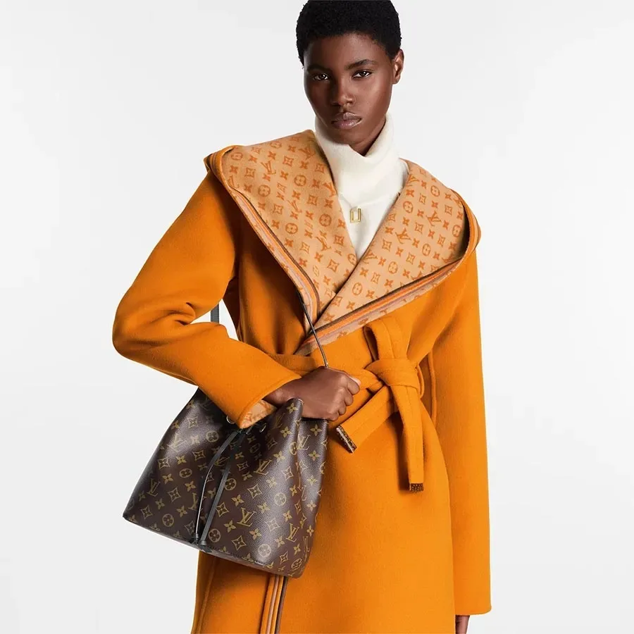 Alternative view of Louis Vuitton NeoNoe MM Bucket Bag Brown / LV