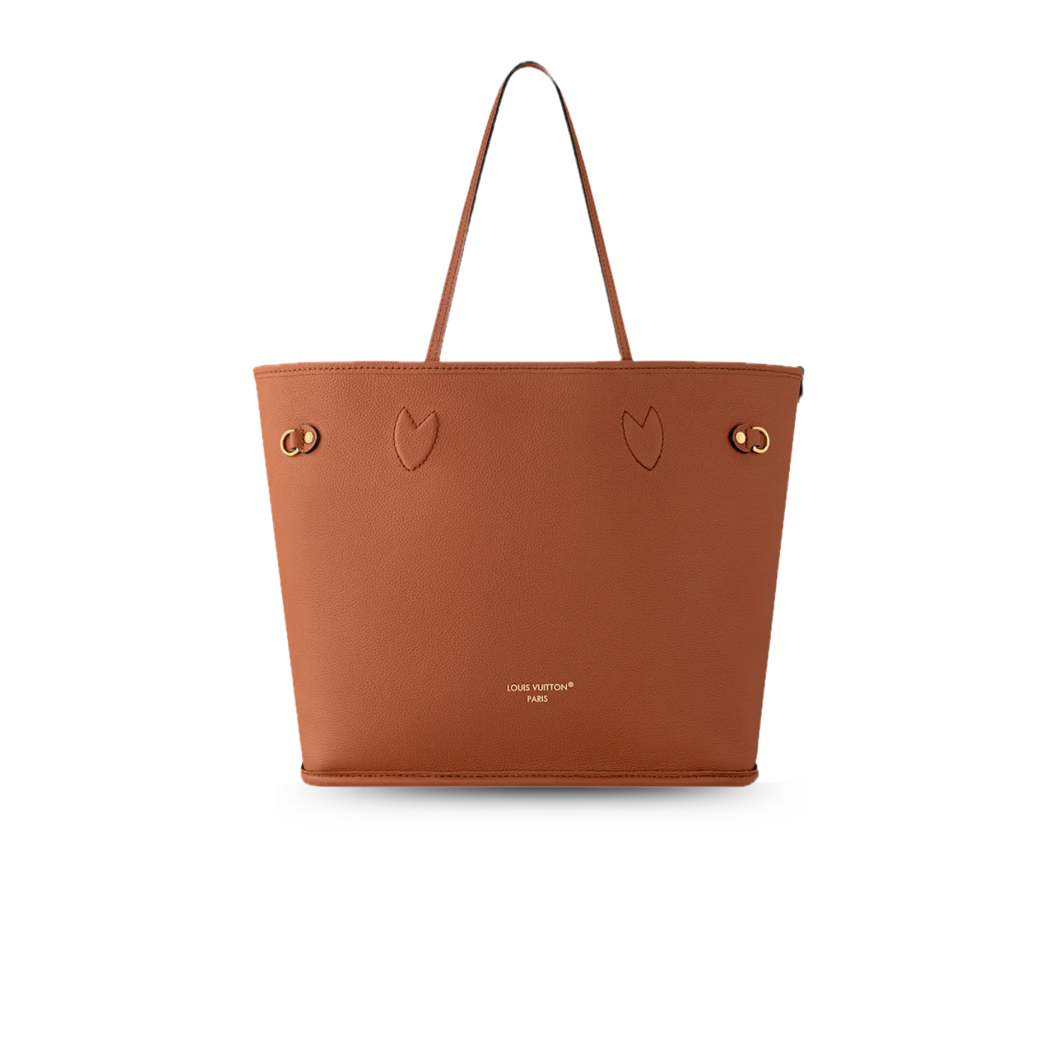 Louis Vuitton Neverfull Inside Out MM Tote Bag / Tan Gold Hardware