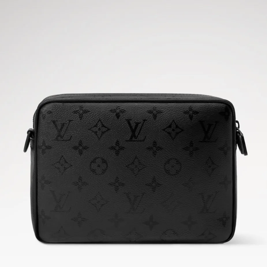 Louis Vuitton Nil Crossbody Bag / Black Monogram Midnight Black Hardware - Image 5