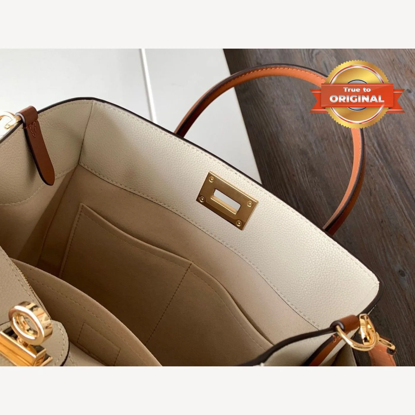Louis Vuitton On My Side MM Tote Bag Grey / - Image 8
