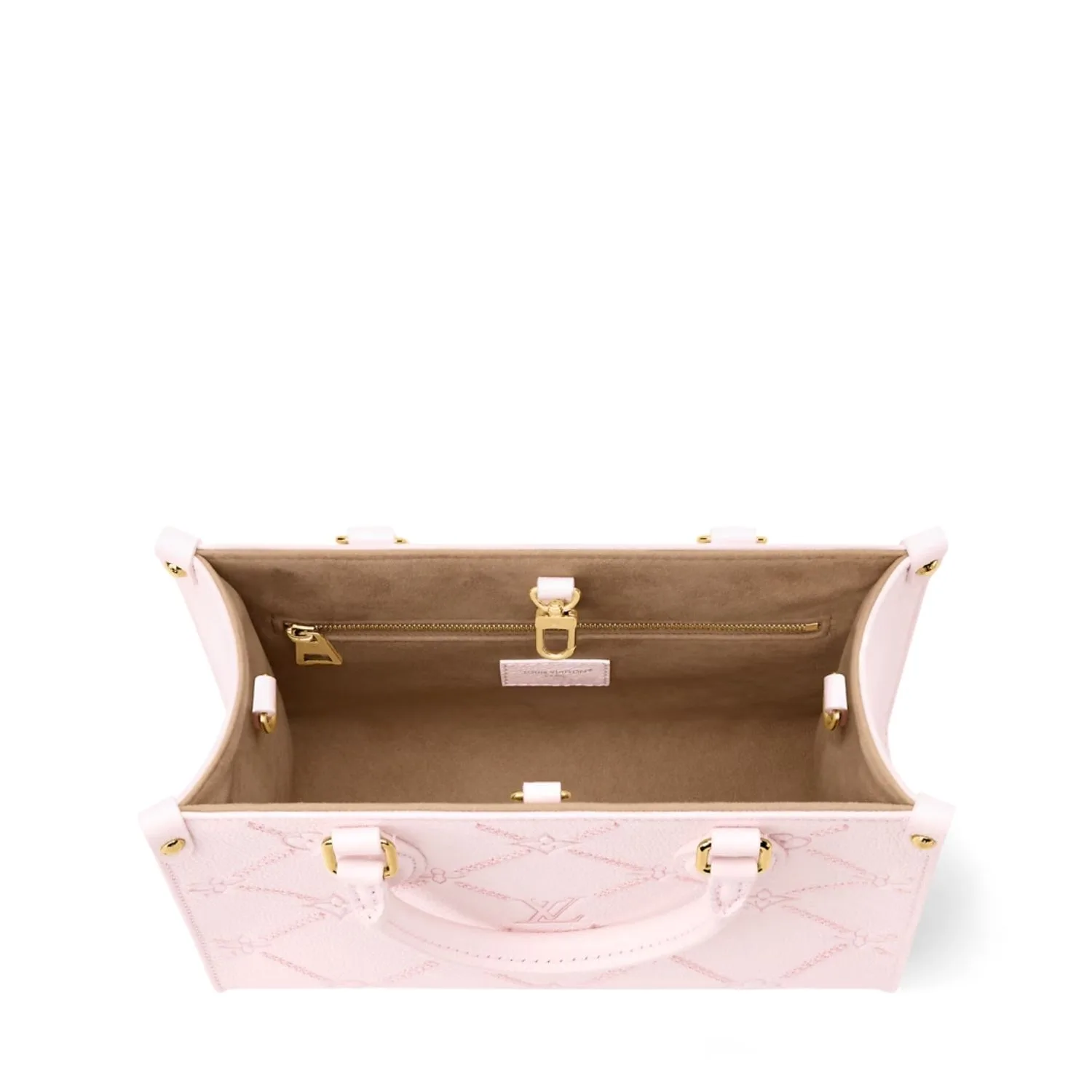 Louis Vuitton Onthego PM Tote Bag / Light Bliss Couture Gold Hardware - Image 4