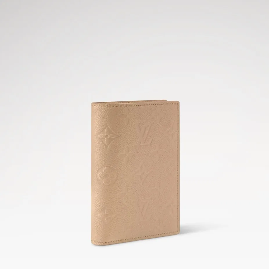 Alternative view of Louis Vuitton Passport Cover / Hazelnut Brown Monogram Empreinte