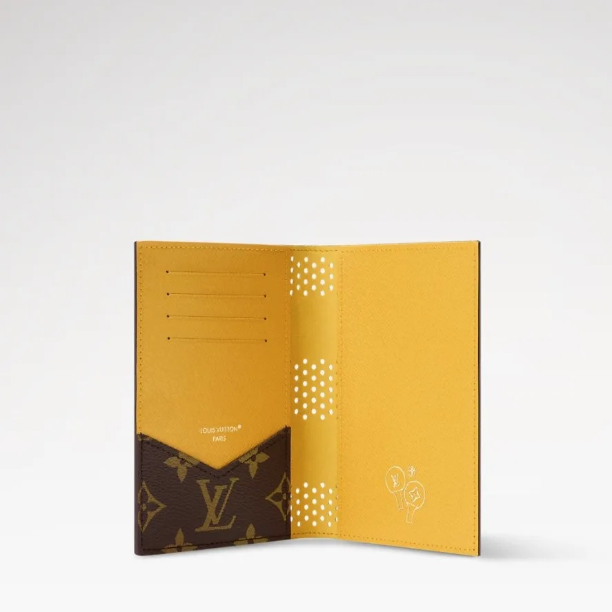 Louis Vuitton Passport Cover / Yellow Monogram - Image 3