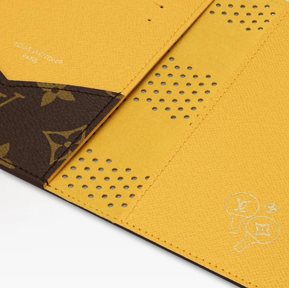 Louis Vuitton Passport Cover / Yellow Monogram - Image 5