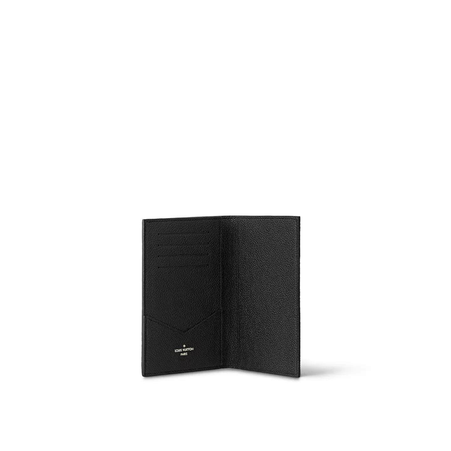 Louis Vuitton Passport Cover Monogram Empreinte Leather Wallet Black / - Image 3