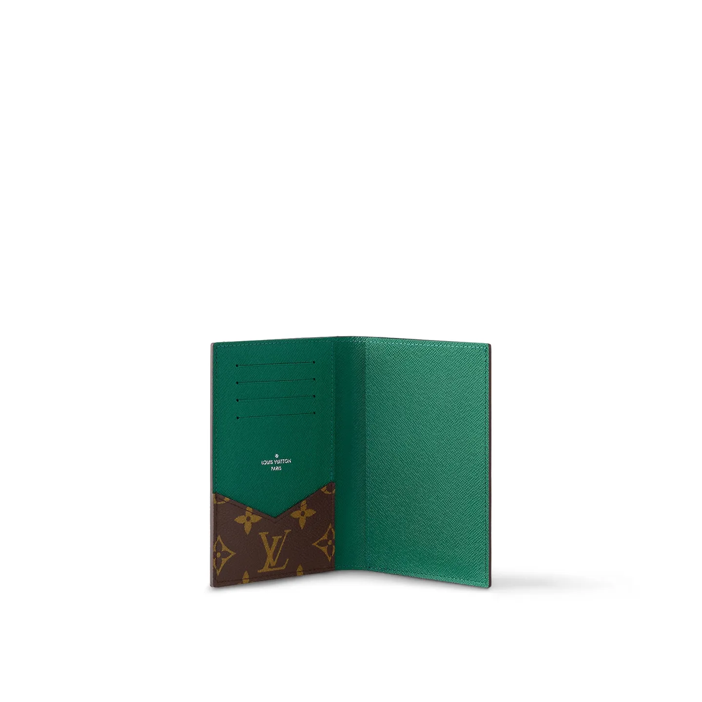 Louis Vuitton Passport Cover Wallet Green / - Image 3
