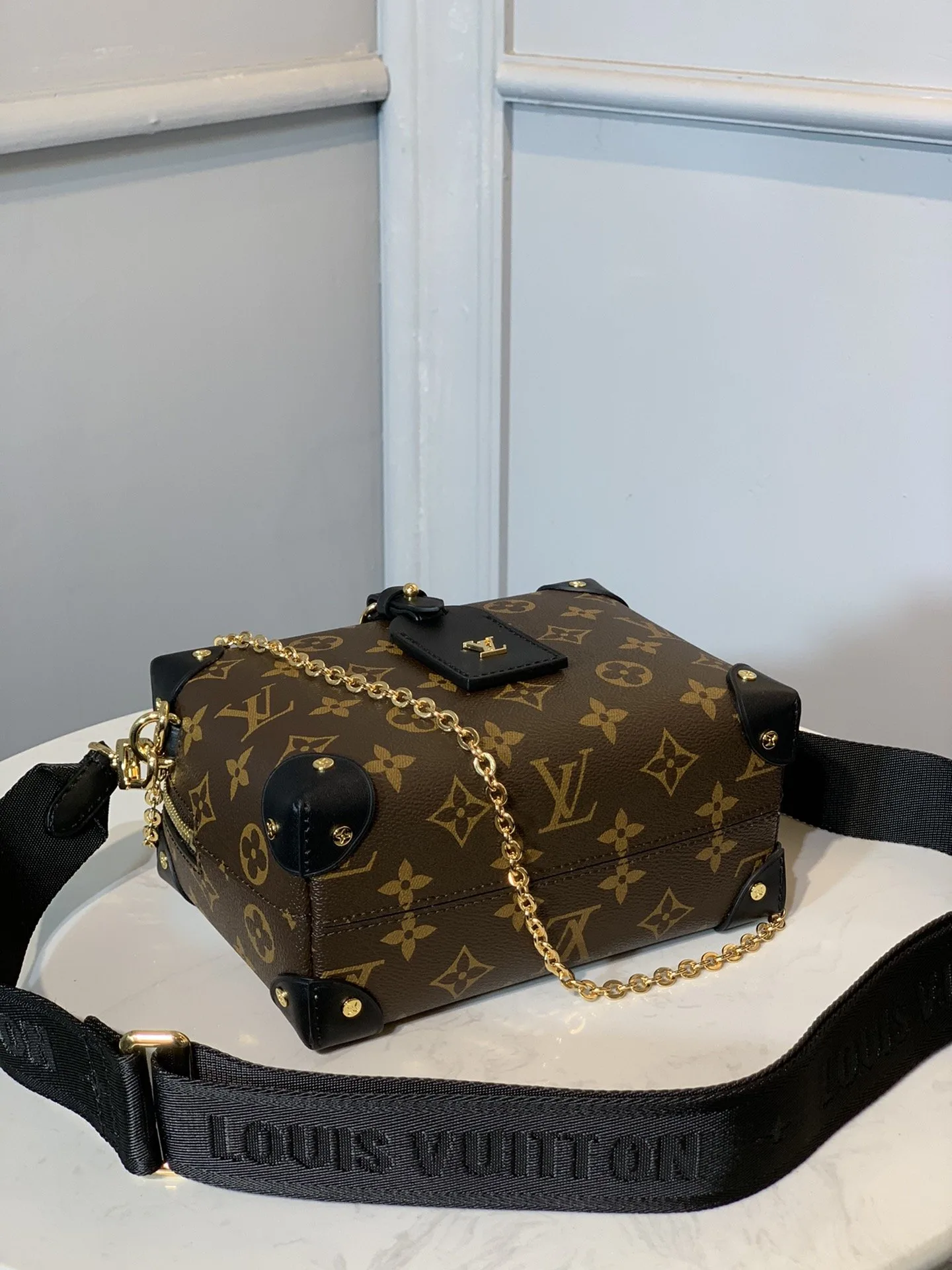 Louis Vuitton Petite Malle Souple Monogram Canvas Brown / LV - Image 7