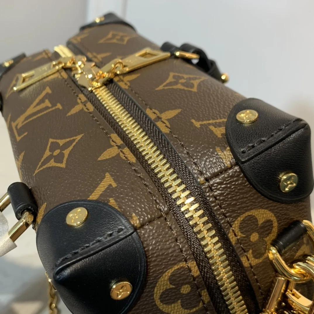 Louis Vuitton Petite Malle Souple Monogram Canvas Brown / LV - Image 5