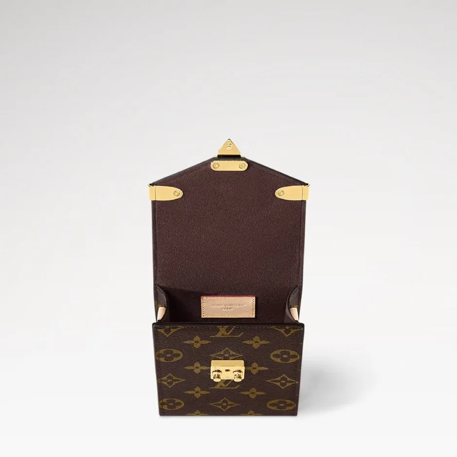 Louis Vuitton Phone Pouch Metis / Brown Monogram Gold Hardware - Image 5