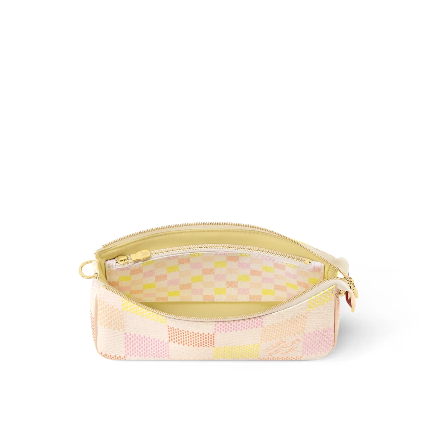 Louis Vuitton Pochette Accessoires Shoulder Bag / Pink Gold Hardware - Image 5
