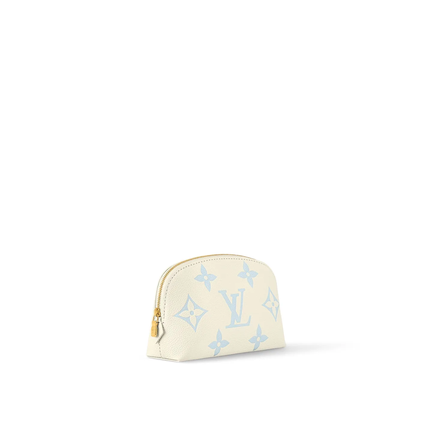 Louis Vuitton Pochette Cosmetique PM Clutch & Pouch / Beige Gold Hardware - Image 4