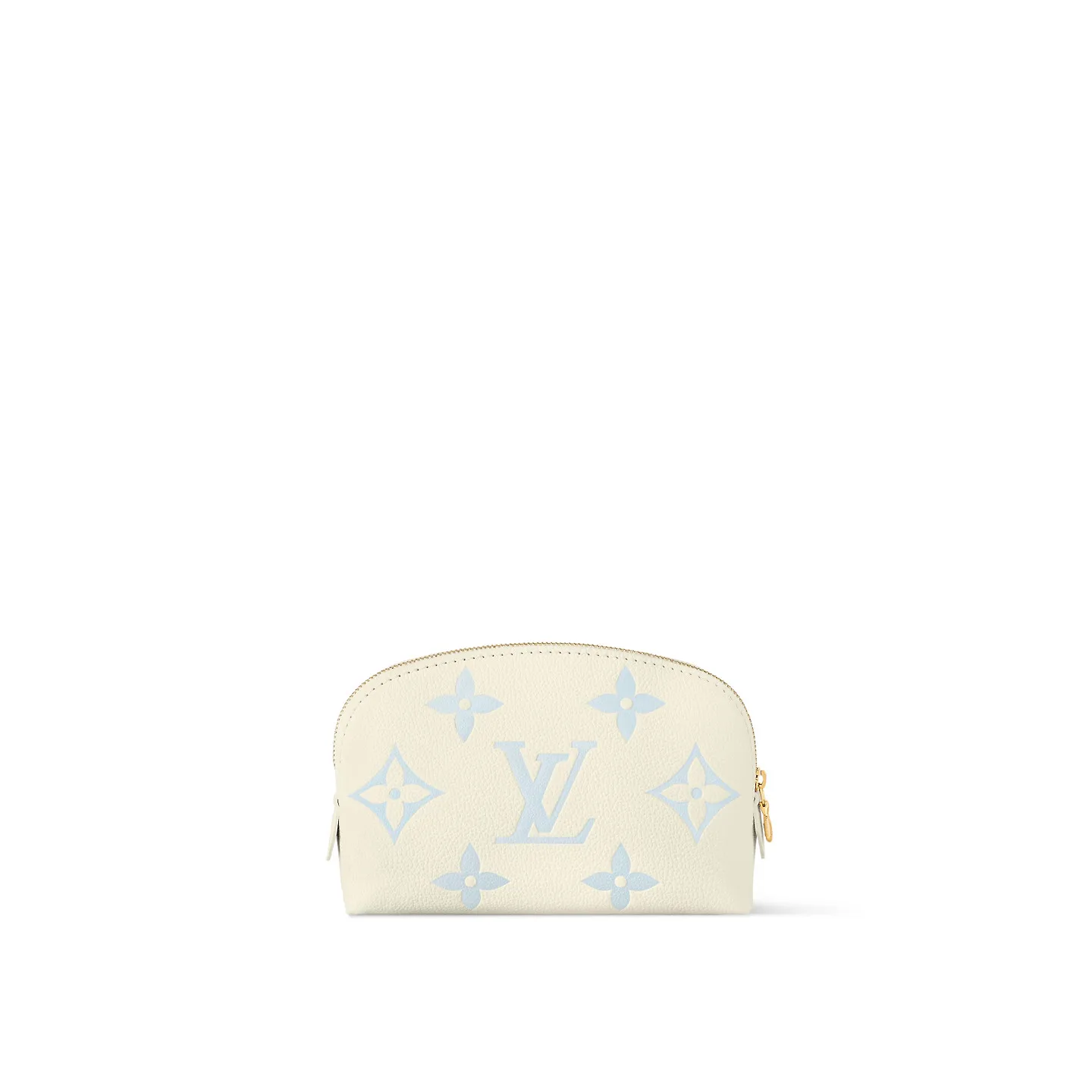 Louis Vuitton Pochette Cosmetique PM Clutch & Pouch / Beige Gold Hardware - Image 3