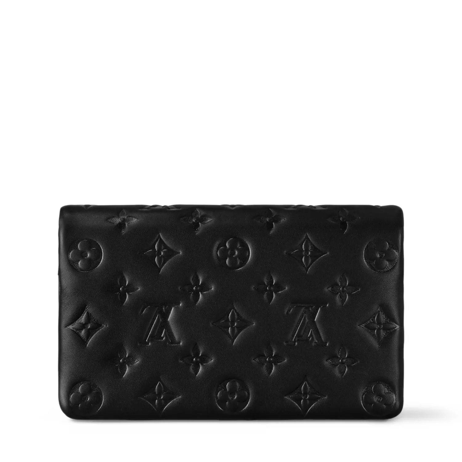 Louis Vuitton Pochette Coussin Shoulder Bag / Black Gold Hardware - Image 5