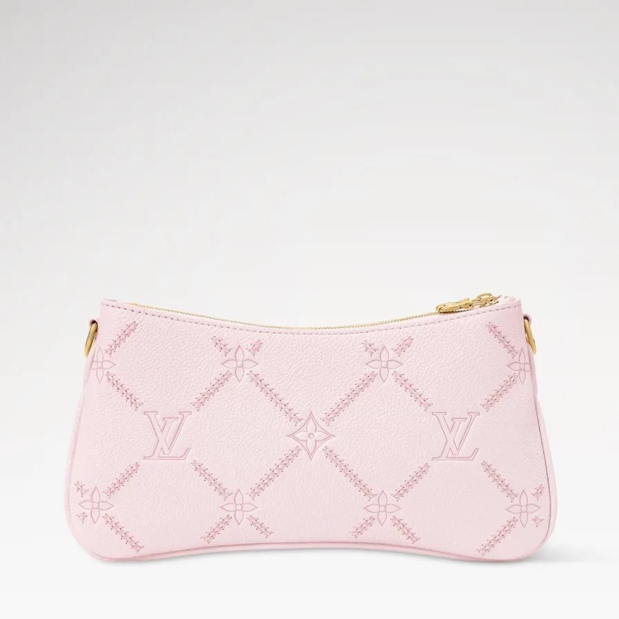 Louis Vuitton Pochette Liv Shoulder Bag / Light Bliss Couture Gold Hardware - Image 5