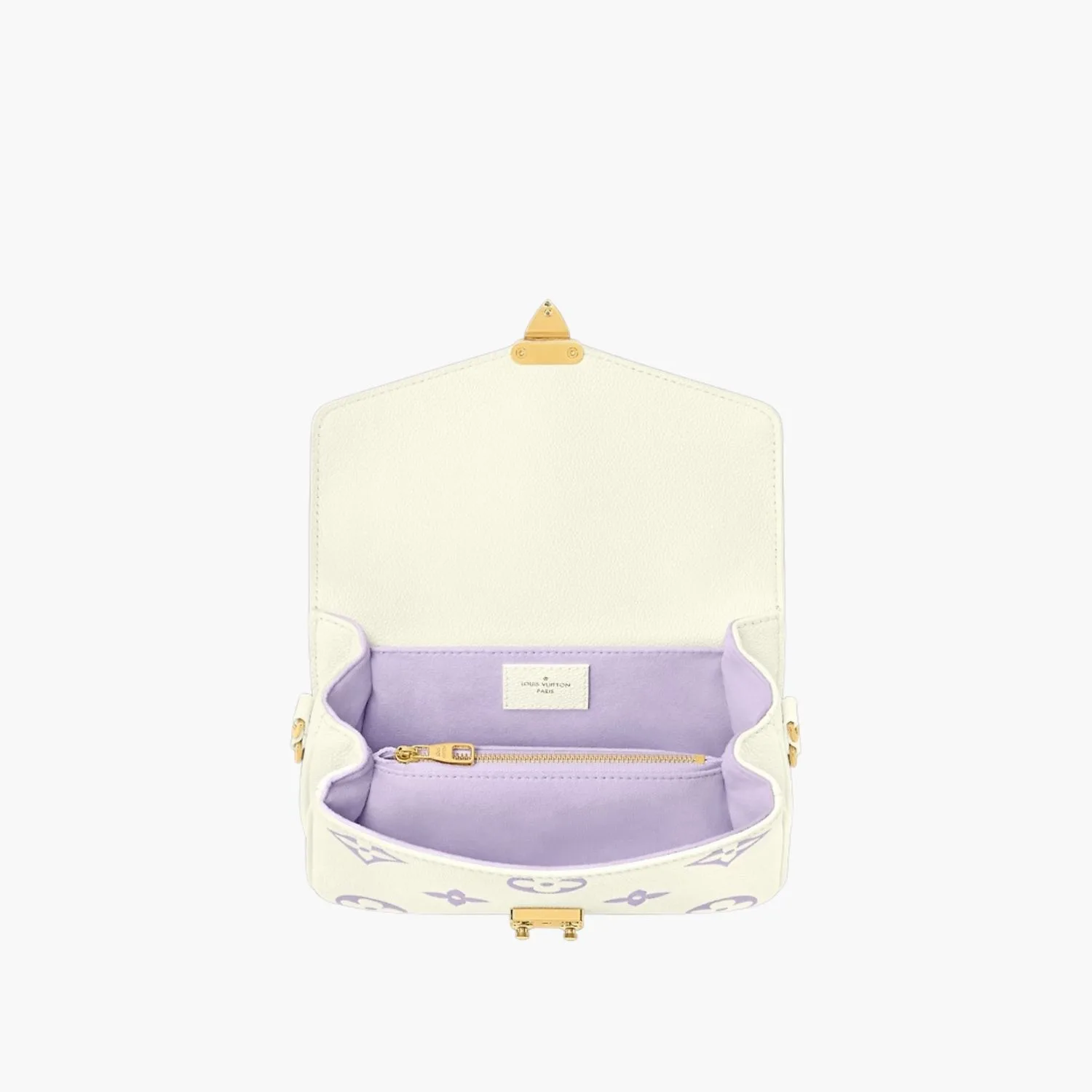 Louis Vuitton Pochette Metis East West Shoulder Bag / Cream Gold Hardware - Image 4