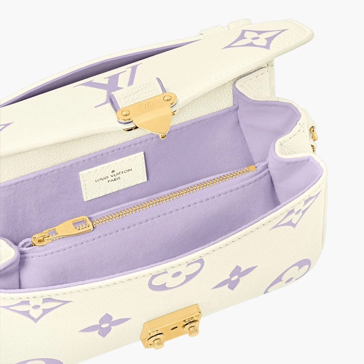Louis Vuitton Pochette Metis East West Shoulder Bag / Cream Gold Hardware - Image 5