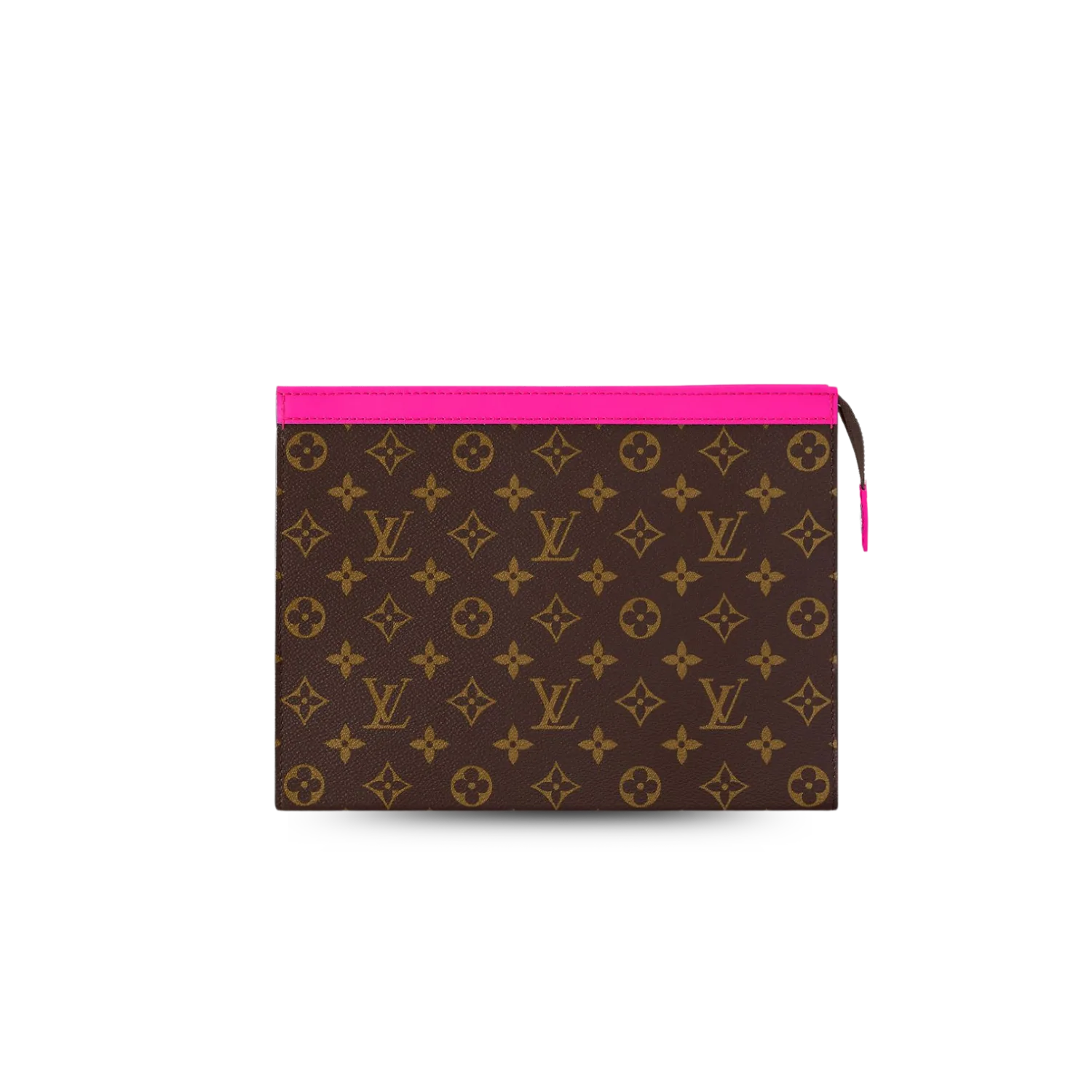 Louis Vuitton Pochette Voyage MM Pouch / Pink Silver Hardware