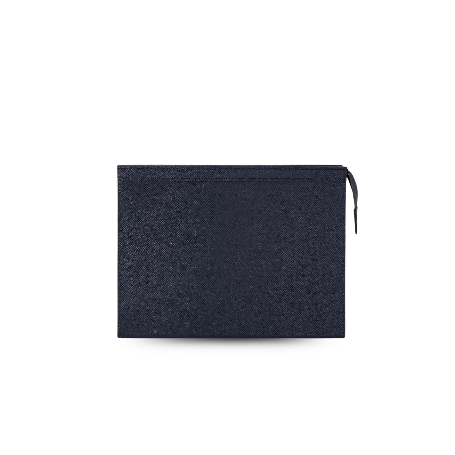 Louis Vuitton Pochette Voyage MM Pouch / Midnight Blue Silver Hardware