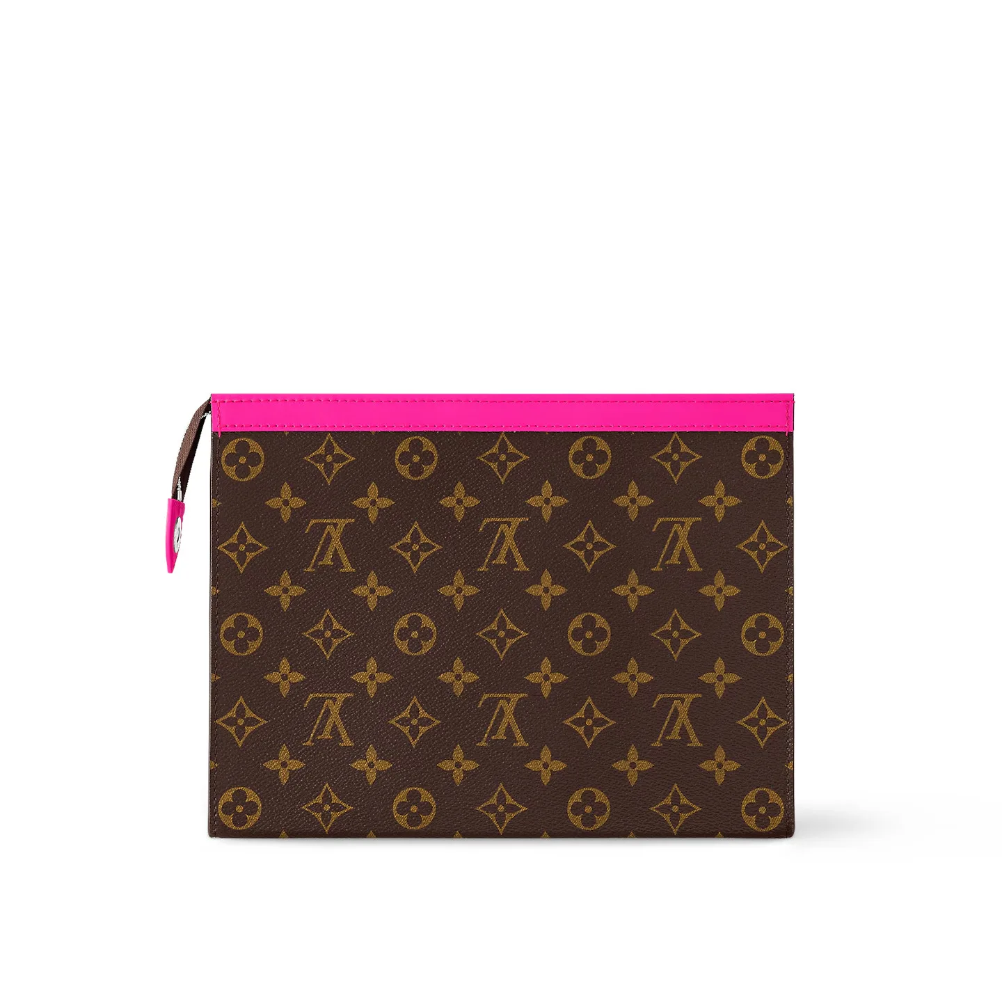 Louis Vuitton Pochette Voyage MM Pouch / Pink Silver Hardware - Image 4
