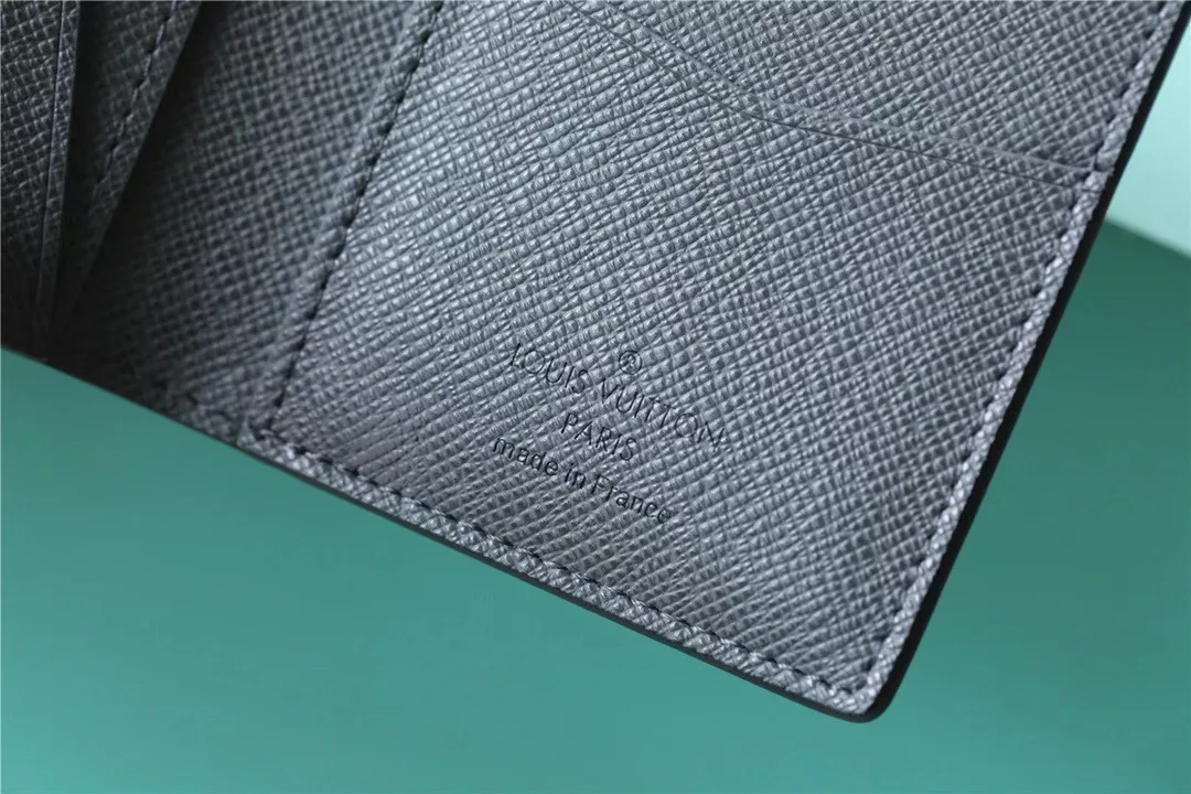 Louis Vuitton Pocket Organizer Monogram Flowers Gray / - Image 6