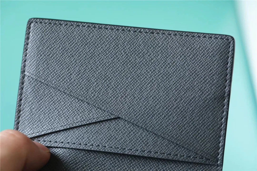 Louis Vuitton Pocket Organizer Monogram Flowers Gray / - Image 4
