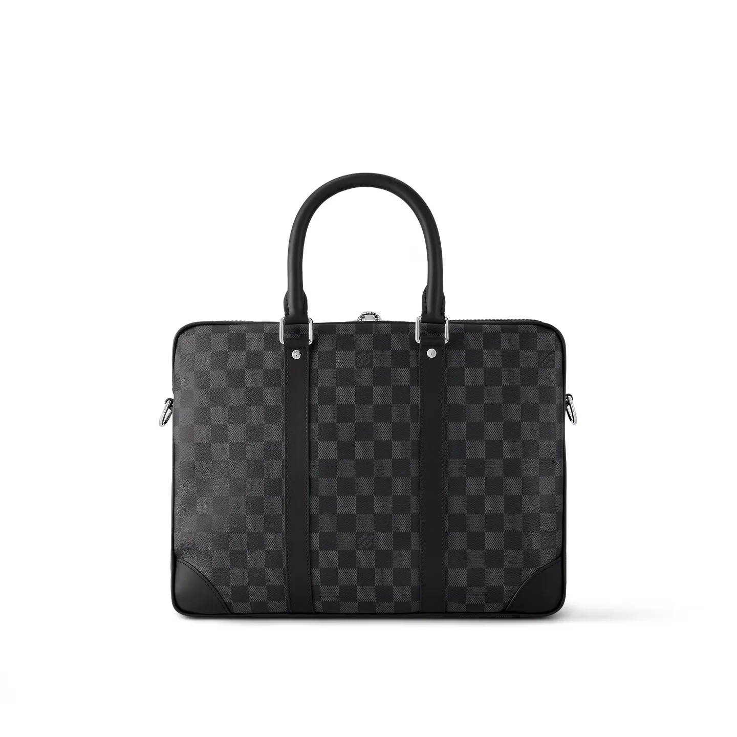 Louis Vuitton Porte-Documents Voyage PM Bag Black / - Image 5