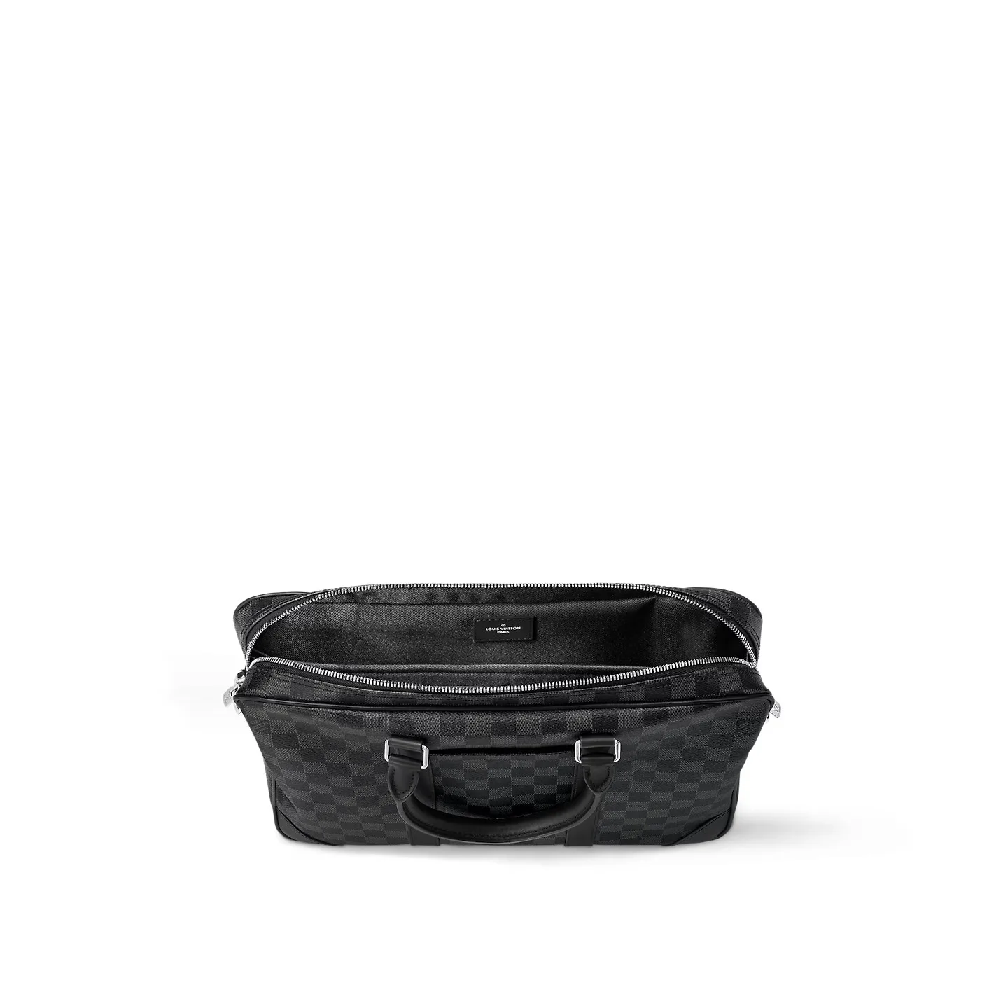Louis Vuitton Porte-Documents Voyage PM Bag Black / - Image 4