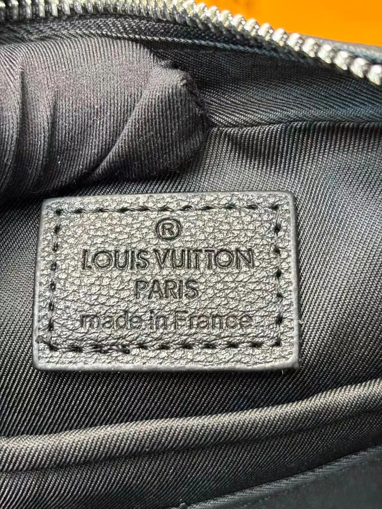 Louis Vuitton Porte-Documents Voyage PM Black / - Image 4