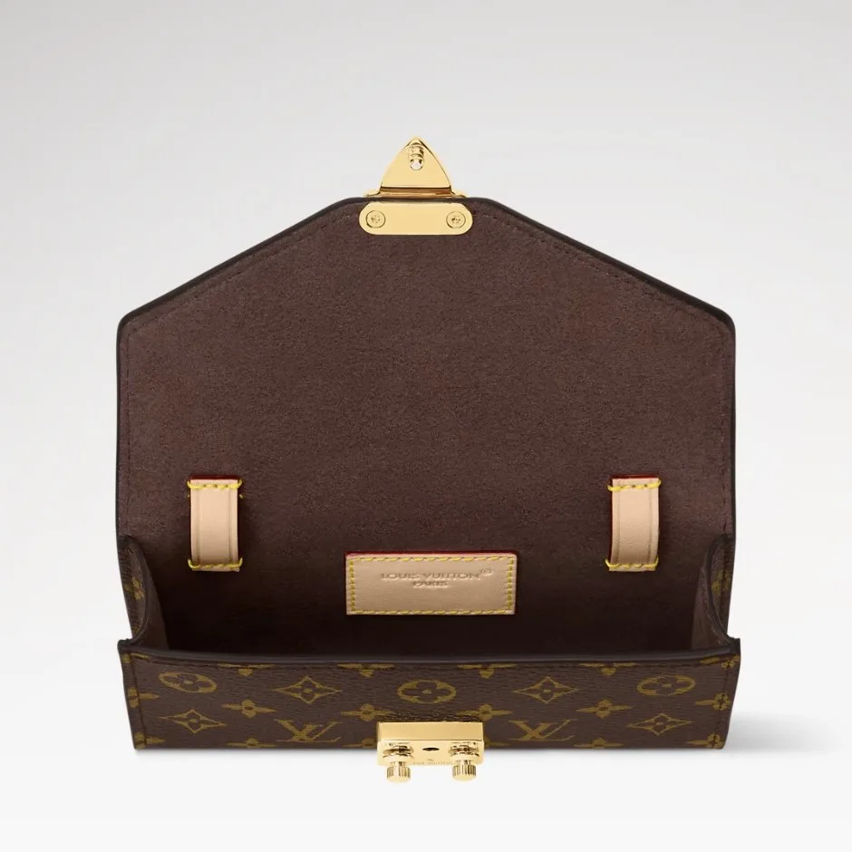 Louis Vuitton Pouch Metis Belt / Brown Monogram Gold Hardware - Image 6