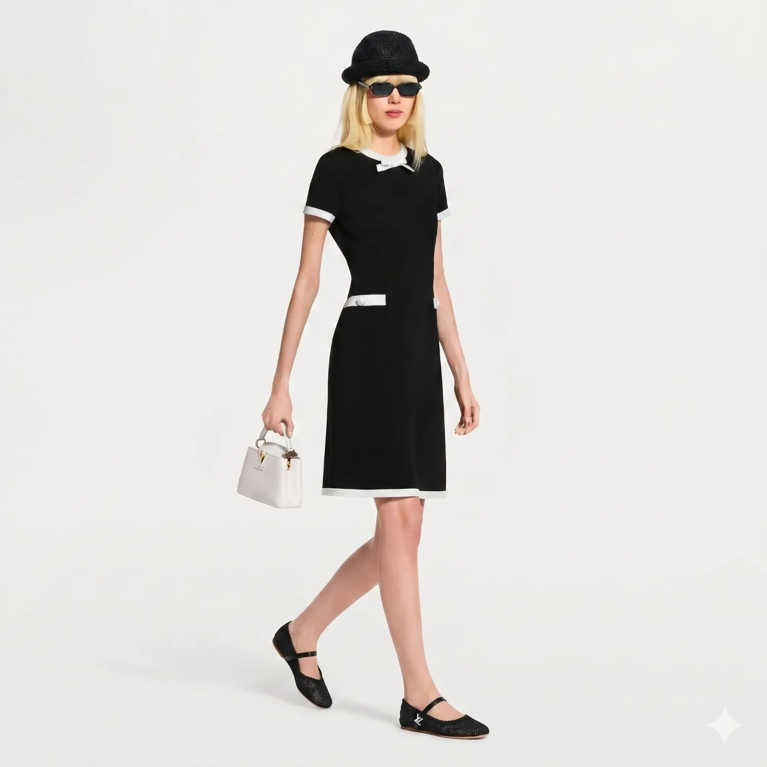 Alternative view of Louis Vuitton Romy Flat Ballerinas Noir 1AK24P