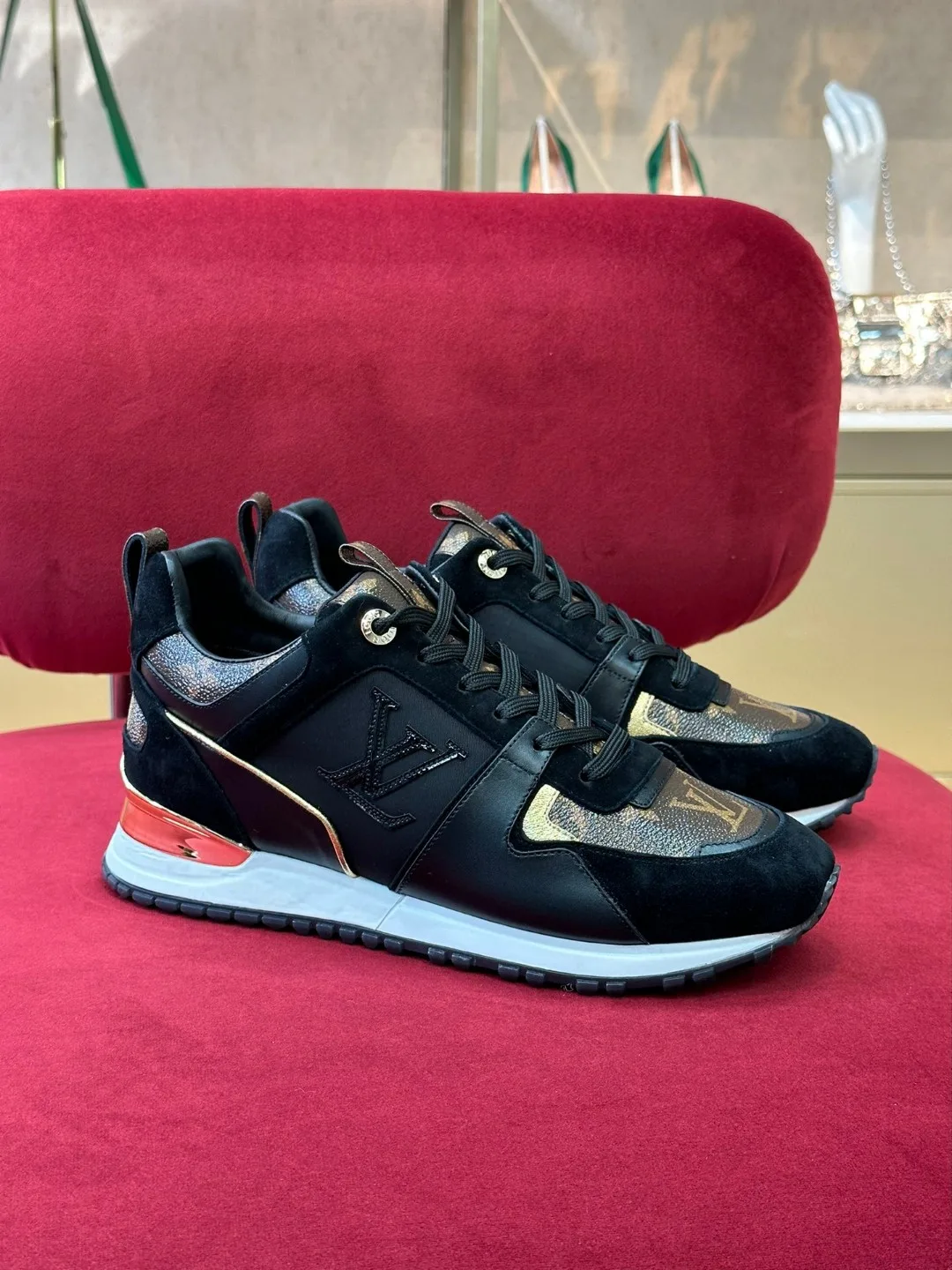Alternative view of Louis Vuitton Run Away Sneaker Black 1AAP3E