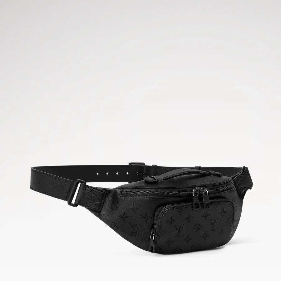 Louis Vuitton Rush Bumbag / Black Monogram Midnight Black Hardware - Image 3