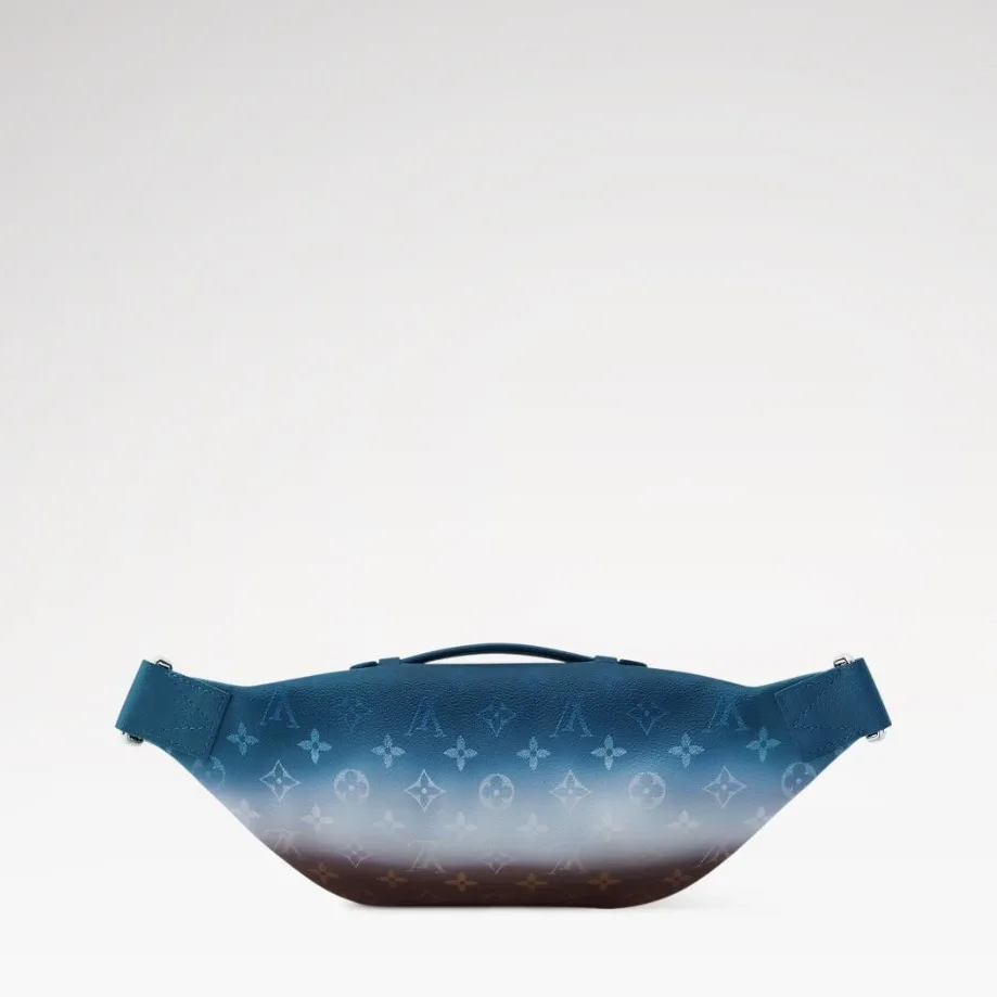 Louis Vuitton Rush Bumbag / Blue Silver Hardware - Image 6
