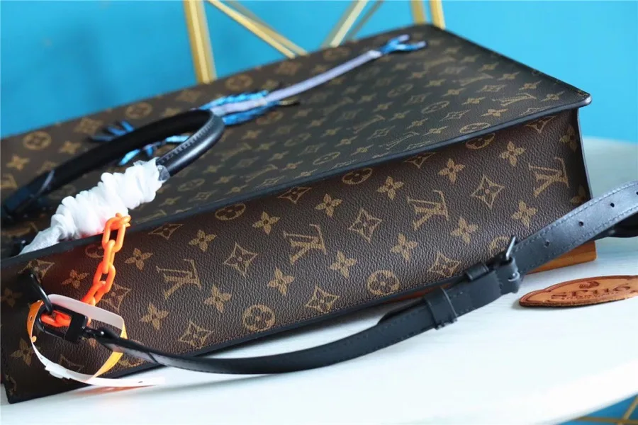 Sac Plat Messenger Monogram Brown / - Image 3