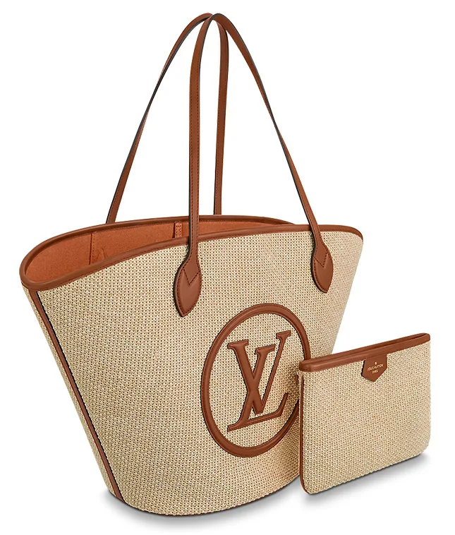 Louis Vuitton Saint Jacques Raffia Brown / LV - Image 3