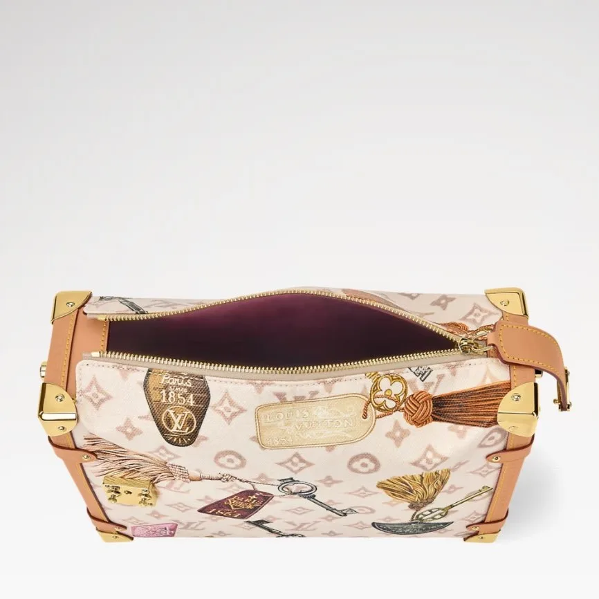 Louis Vuitton Side Trunk GM Shoulder Bag / Getaway Gold Hardware - Image 5