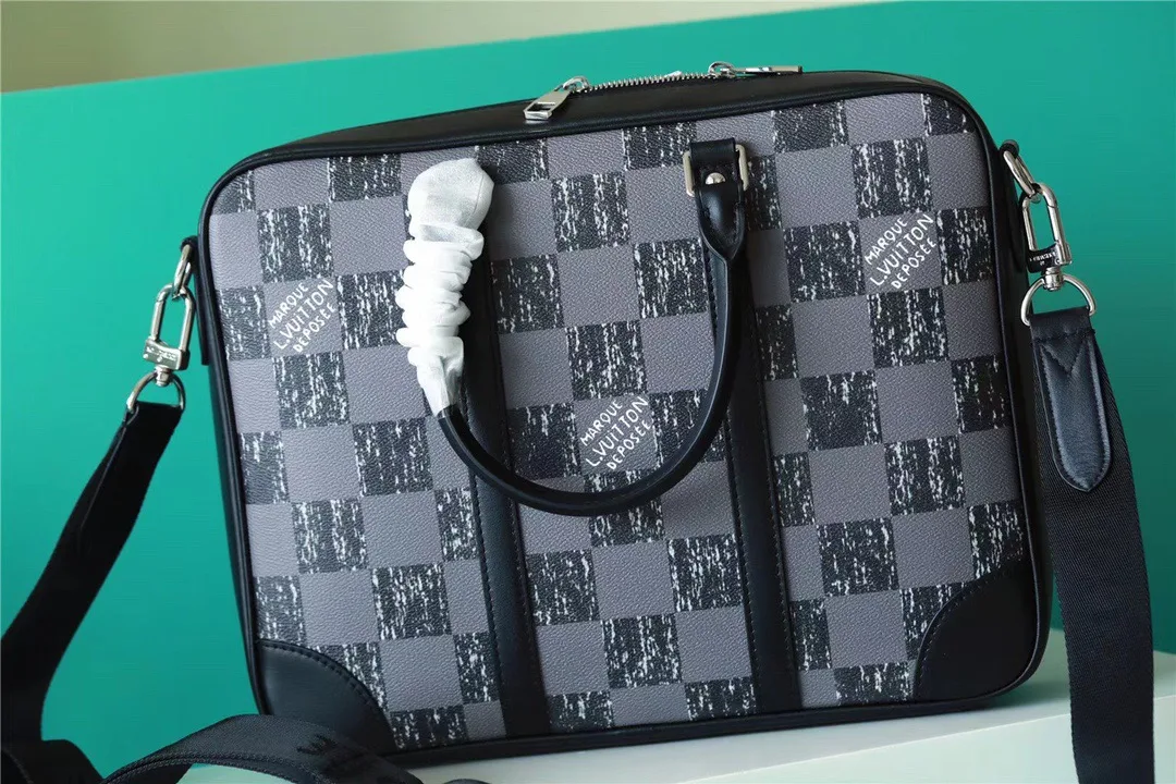 Alternative view of Sirius Briefcase Damier Gray /
