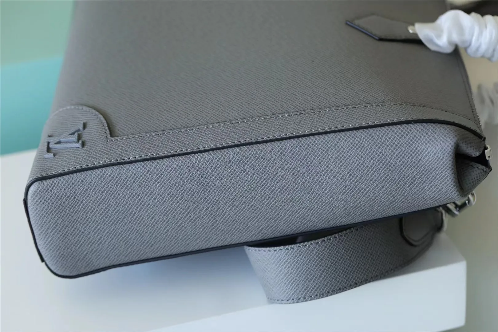 Slim Briefcase Taiga Gray / - Image 3