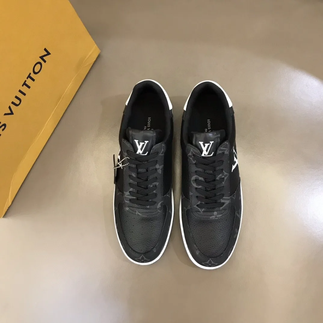 Louis Vuitton Rivoli Sneaker Monogram Canvas Black - Image 10