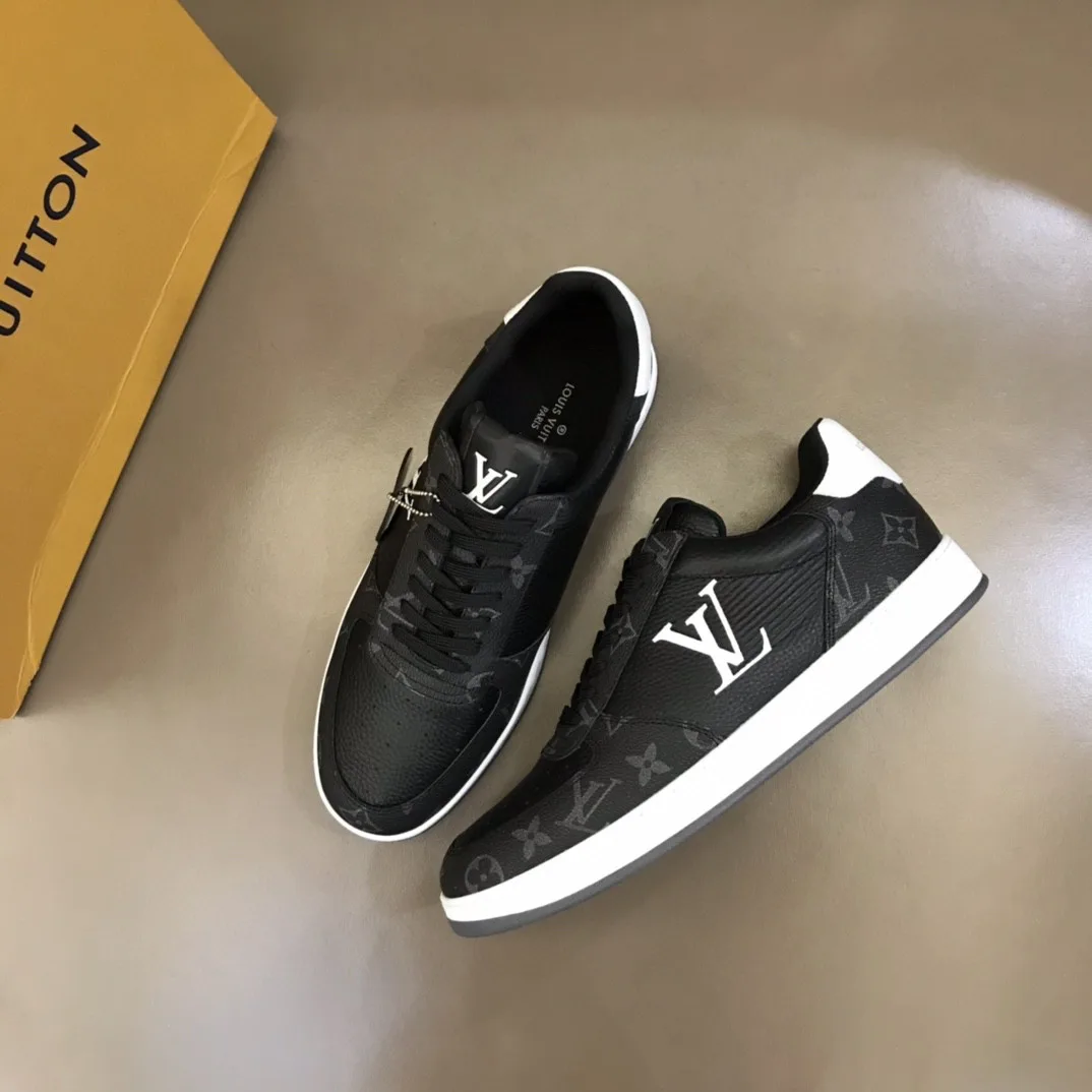 Louis Vuitton Rivoli Sneaker Monogram Canvas Black - Image 9