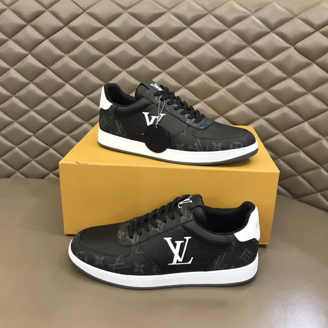 Louis Vuitton Rivoli Sneaker Monogram Canvas Black - Image 8