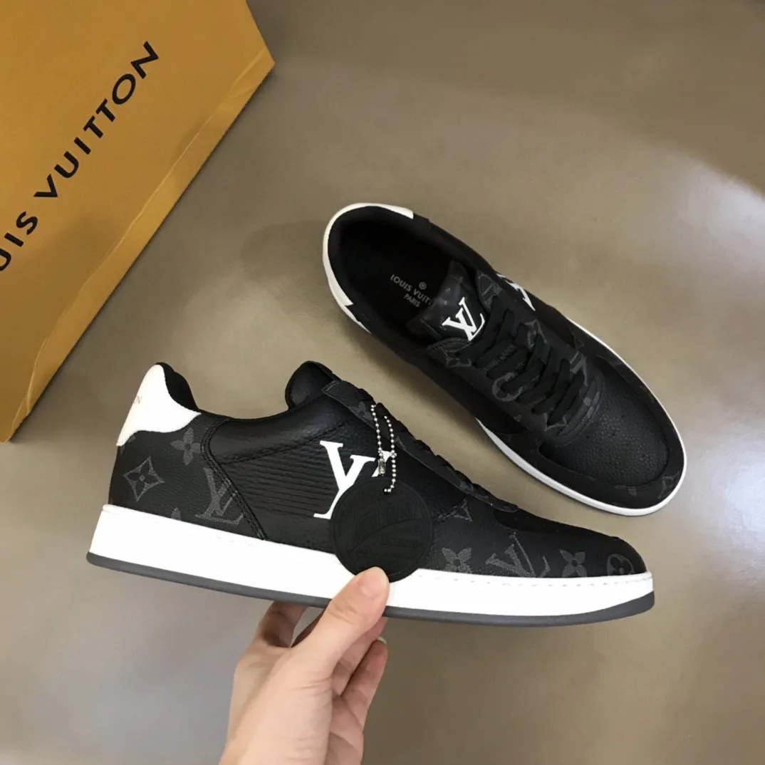 Louis Vuitton Rivoli Sneaker Monogram Canvas Black - Image 7