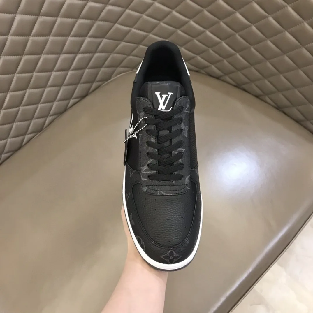 Louis Vuitton Rivoli Sneaker Monogram Canvas Black - Image 4